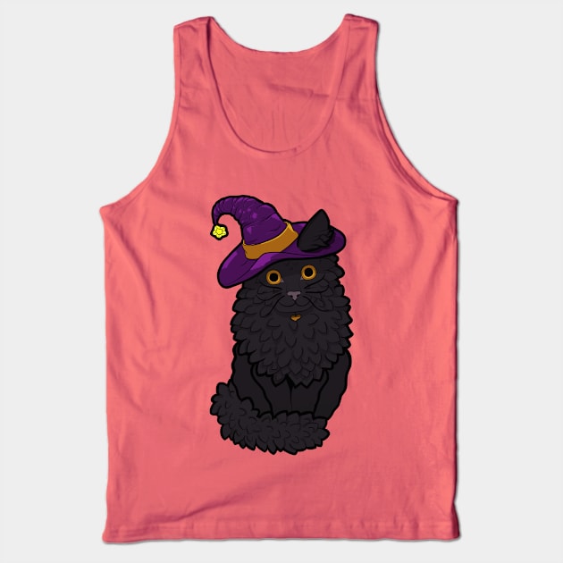 Wizard Kitty Tank Top by Desdymona